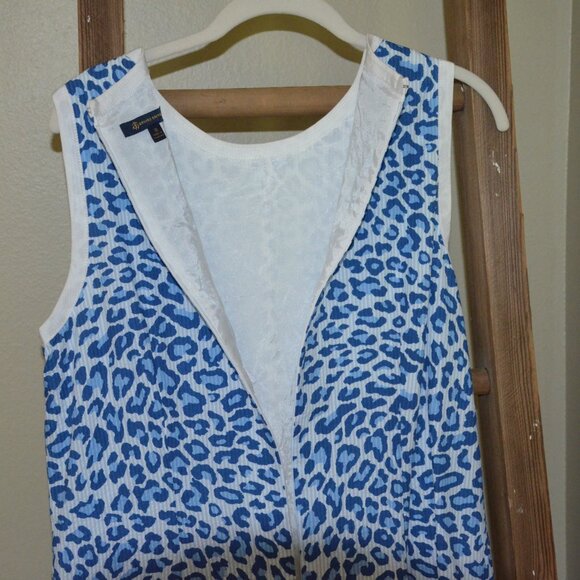 Brooks Brothers Blue and White Mini Dress - Picture 2 of 7